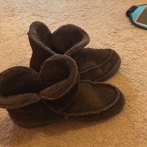 Gander mountain brown moccasin boots